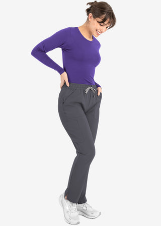 Maevn Bestee Women's Basic Long Sleeve Underscrub Tee