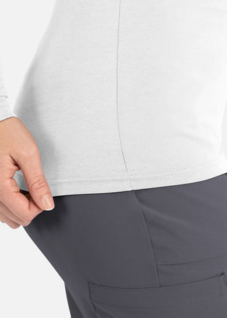 Maevn Bestee Women's Basic Long Sleeve Underscrub Tee