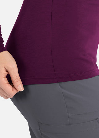 Maevn Bestee Women's Basic Long Sleeve Underscrub Tee