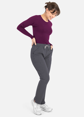 Maevn Bestee Women's Basic Long Sleeve Underscrub Tee