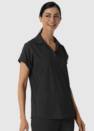 Wink Scrubs Wink Renew Women’s Flex-n-Reach Collar Scrub Top