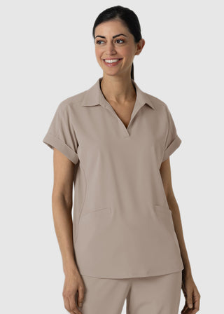 Wink Scrubs Wink Renew Women’s Flex-n-Reach Collar Scrub Top