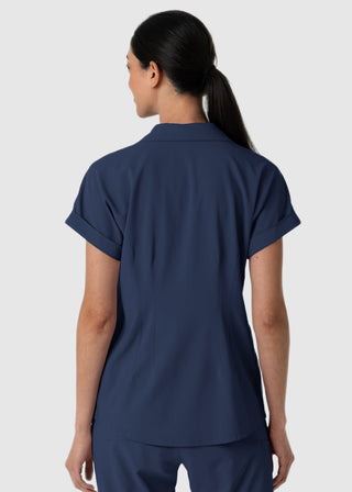 Wink Scrubs Wink Renew Women’s Flex-n-Reach Collar Scrub Top
