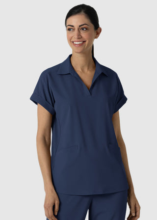 Wink Scrubs Wink Renew Women’s Flex-n-Reach Collar Scrub Top