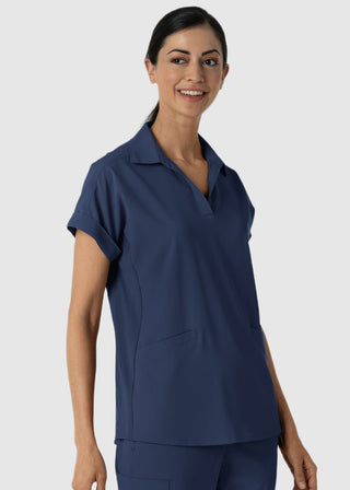 Wink Scrubs Wink Renew Women’s Flex-n-Reach Collar Scrub Top