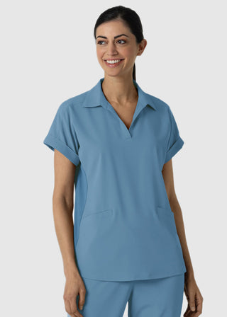 Wink Scrubs Wink Renew Women’s Flex-n-Reach Collar Scrub Top