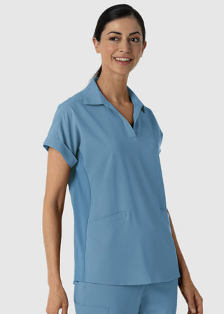 Wink Scrubs Wink Renew Women’s Flex-n-Reach Collar Scrub Top