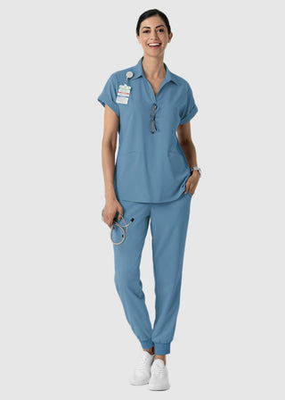 Wink Scrubs Wink Renew Women’s Flex-n-Reach Collar Scrub Top