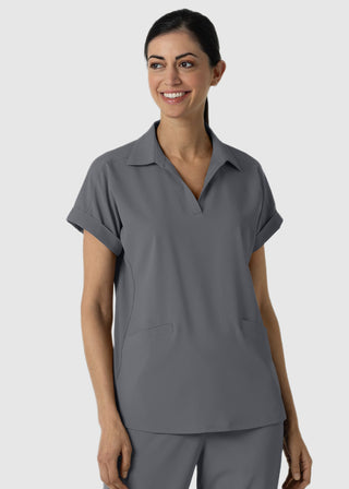 Wink Scrubs Wink Renew Women’s Flex-n-Reach Collar Scrub Top