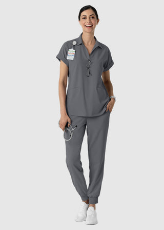 Wink Scrubs Wink Renew Women’s Flex-n-Reach Collar Scrub Top