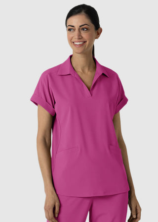 Wink Scrubs Wink Renew Women’s Flex-n-Reach Collar Scrub Top