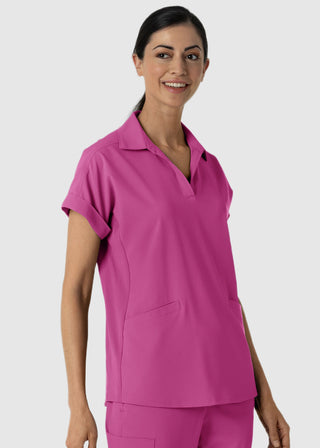 Wink Scrubs Wink Renew Women’s Flex-n-Reach Collar Scrub Top