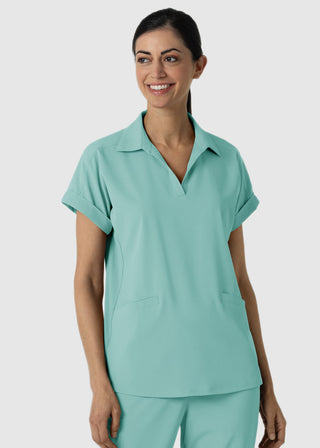Wink Scrubs Wink Renew Women’s Flex-n-Reach Collar Scrub Top
