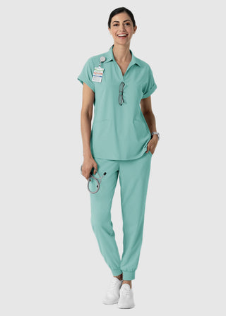 Wink Scrubs Wink Renew Women’s Flex-n-Reach Collar Scrub Top
