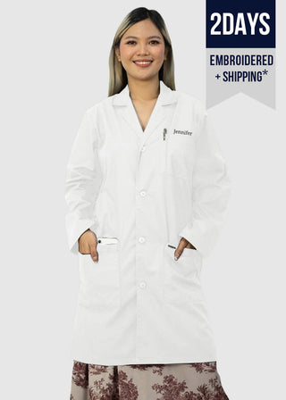 Free Embroidery Unisex 38 Inches Premium Lab Coat