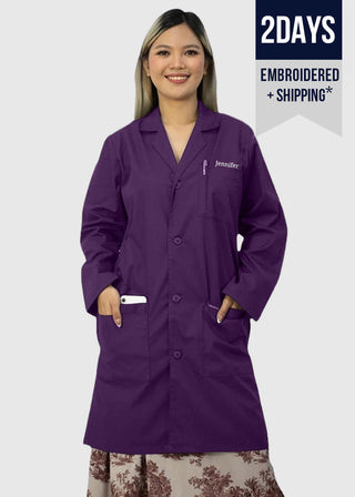 Free Embroidery Unisex 38 Inches Premium Lab Coat