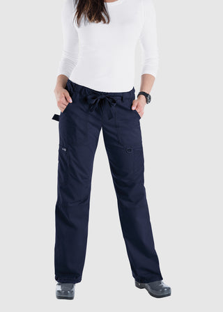 KOI Classics Women's Lindsey Drawstring Elastic Waist Tall Pant