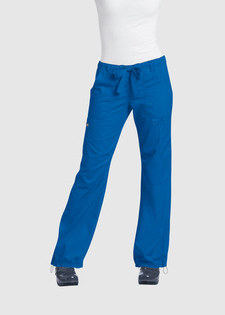 KOI Classics Women's Lindsey Drawstring Elastic Waist Petite Pant