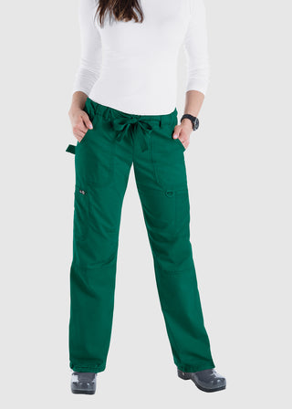 KOI Classics Women's Lindsey Drawstring Elastic Waist Petite Pant