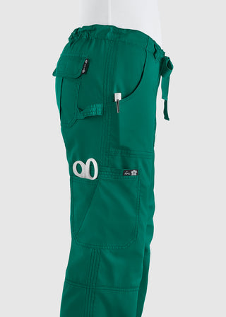 KOI Classics Women's Lindsey Drawstring Elastic Waist Petite Pant