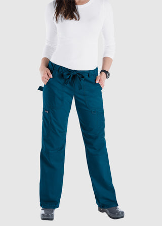 KOI Classics Women's Lindsey Drawstring Elastic Waist Tall Pant