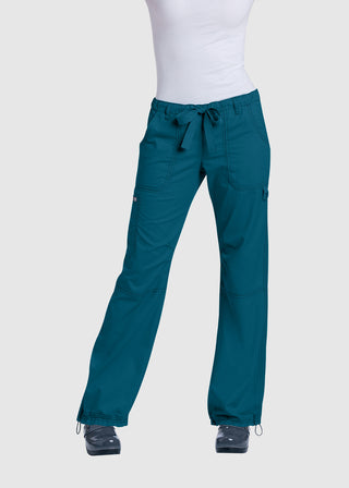 KOI Classics Women's Lindsey Drawstring Elastic Waist Tall Pant