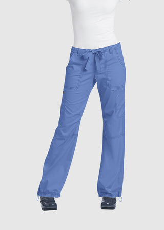 KOI Classics Women's Lindsey Drawstring Elastic Waist Tall Pant