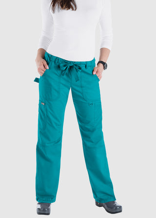 KOI Classics Women's Lindsey Drawstring Elastic Waist Tall Pant