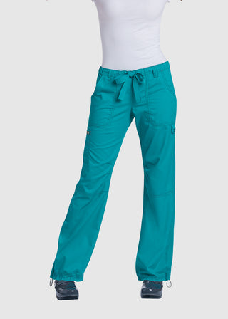 KOI Classics Women's Lindsey Drawstring Elastic Waist Tall Pant