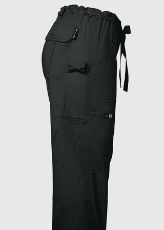 KOI Classics Women's Lindsey Drawstring Elastic Waist Petite Pant