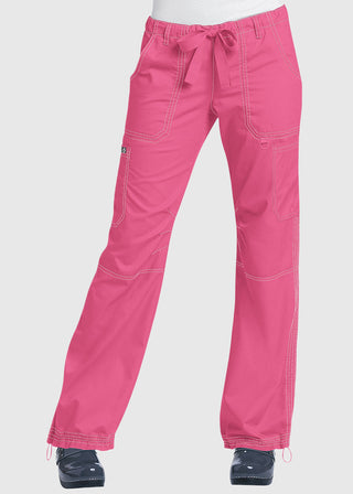 KOI Classics Women's Lindsey Drawstring Elastic Waist Petite Pant