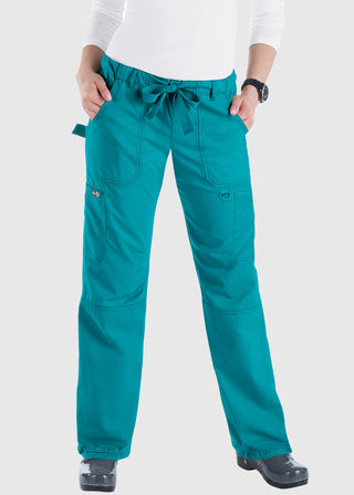 KOI Classics Women's Lindsey Drawstring Elastic Waist Tall Pant