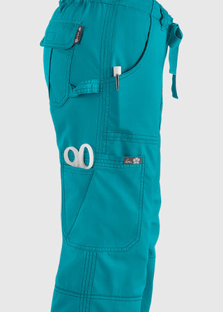 KOI Classics Women's Lindsey Drawstring Elastic Waist Tall Pant