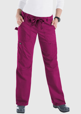KOI Classics Women's Lindsey Drawstring Elastic Waist Tall Pant