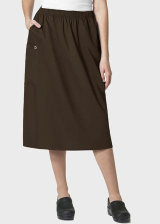Wink Scrubs WonderWORK Women's Pull-On Cargo Skirt