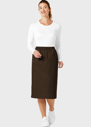 Wink Scrubs WonderWORK Women's Pull-On Cargo Skirt