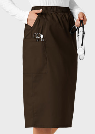 Wink Scrubs WonderWORK Women's Pull-On Cargo Skirt