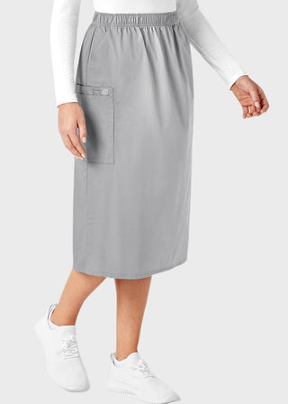 Wink Scrubs WonderWORK Women's Pull-On Cargo Skirt