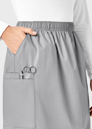 Wink Scrubs WonderWORK Women's Pull-On Cargo Skirt