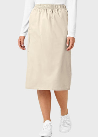 Wink Scrubs WonderWORK Women's Pull-On Cargo Skirt