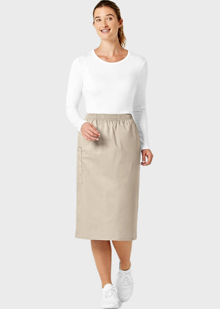 Wink Scrubs WonderWORK Women's Pull-On Cargo Skirt