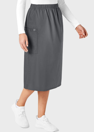 Wink Scrubs WonderWORK Women's Pull-On Cargo Skirt