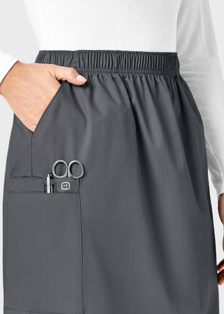 Wink Scrubs WonderWORK Women's Pull-On Cargo Skirt