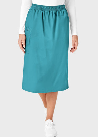 Wink Scrubs WonderWORK Women's Pull-On Cargo Skirt