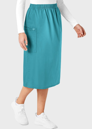 Wink Scrubs WonderWORK Women's Pull-On Cargo Skirt