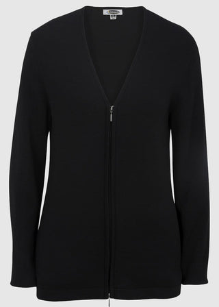Edwards Women's Full Zip V-Neck Cardigan Sweater