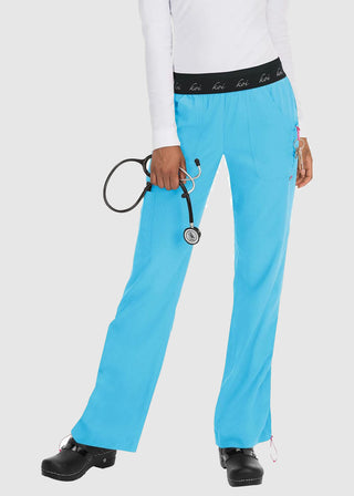 koi Lite Women's Spirit Logo Elastic Waistband Scrub Pant