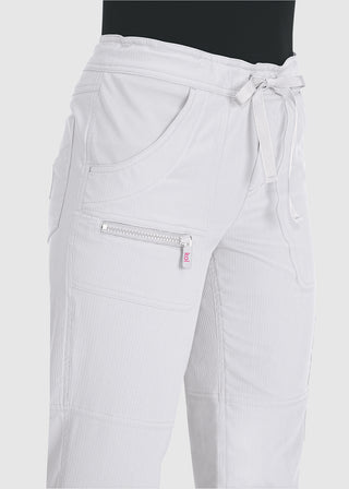 KOI Lite Women's Peace Drawstring Petite Scrub Pant