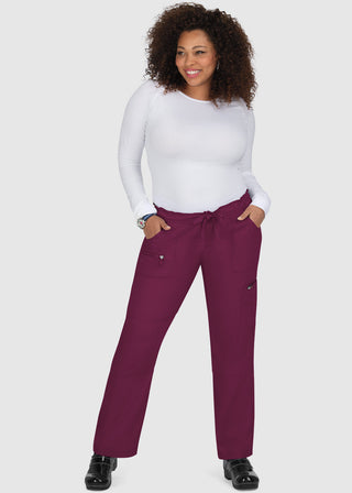 KOI Lite Women's Peace Drawstring Petite Scrub Pant