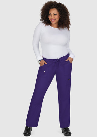 KOI Lite Women's Peace Drawstring Petite Scrub Pant